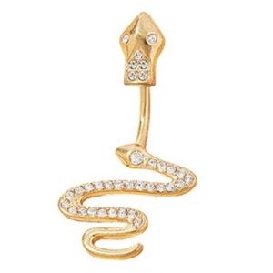 Full snake belly ring